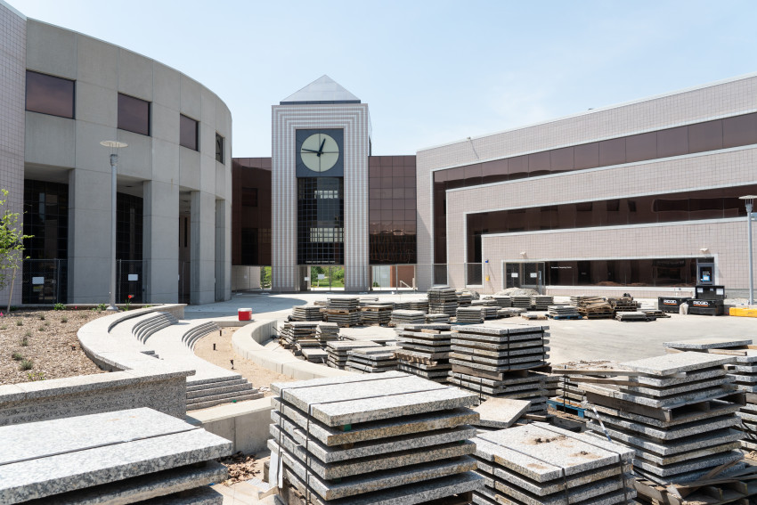 Summer construction paves way for greener, more sustainable campus
